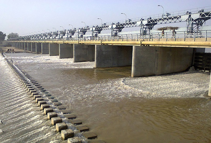 Balloki Headworks in Kasur